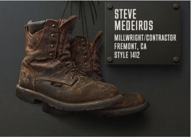 The Red Wing Shoe Company proudly recognizes Steve Medeiros as a Wall of Honor recipient